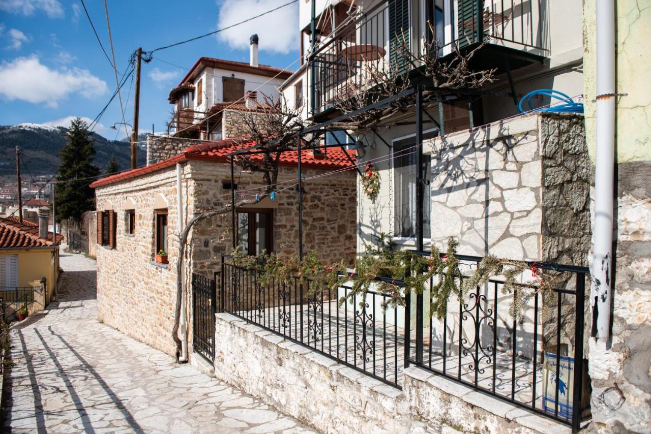 Ferienwohnung Το Πέτρινο Της Γιαγιάς Μαρίκας Karpenísion Exterior foto